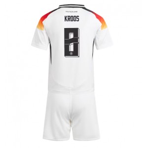 Fotbalové Dres Německo Toni Kroos #8 Dětské Domácí Oblečení ME 2024 Krátký Rukáv (+ trenýrky)